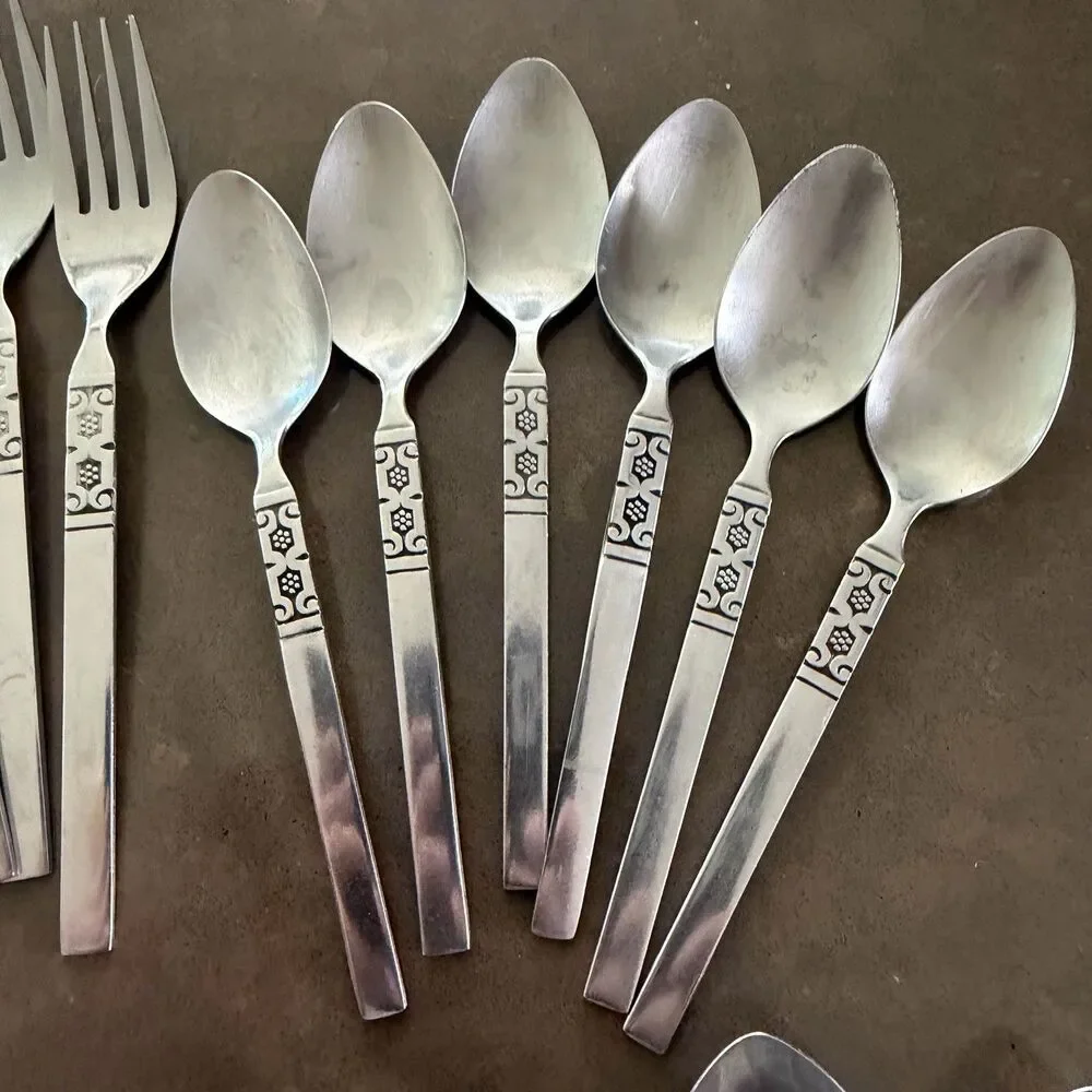 Northland DANISH FLING Stainless Flatware MCM Replacement Pcs 33 Japan